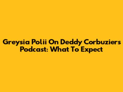 Greysia Polii On Deddy Corbuzier's Podcast: What To Expect