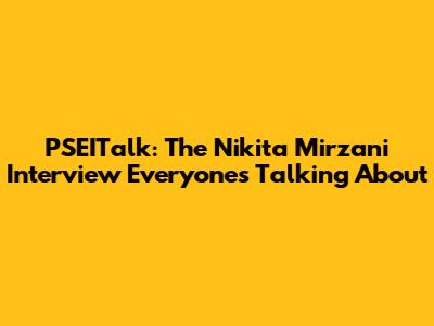 PSEITalk: The Nikita Mirzani Interview Everyone's Talking About