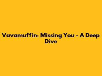 Vavamuffin: Missing You - A Deep Dive